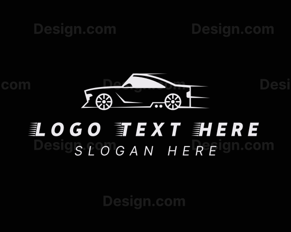 Fast Sports Car Logo