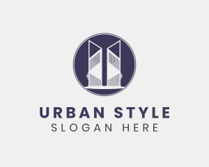 Urban Real Estate Building Logo