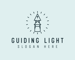 Holy Church Tower logo design