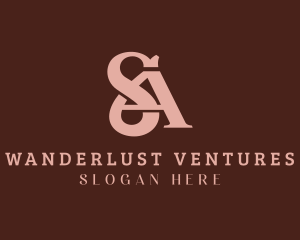 Antique Fashion Business Letter SA Logo