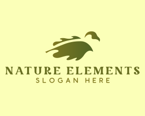 Natural Oak Duck logo design