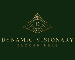 Pyramid Wealth Finance logo design