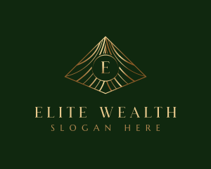 Pyramid Wealth Finance logo design