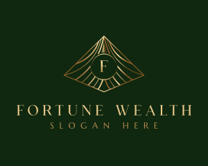 Pyramid Wealth Finance logo design