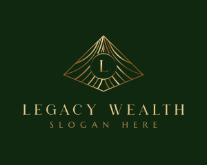 Pyramid Wealth Finance logo design