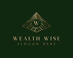 Pyramid Wealth Finance logo design