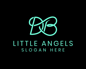 Elegant Minimalist Letter DB logo