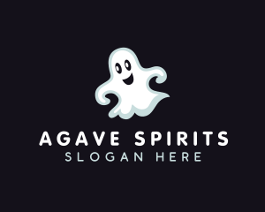 Halloween Ghost Costume logo design