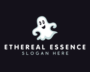 Halloween Ghost Costume logo design