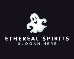 Halloween Ghost Costume logo design