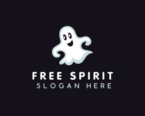 Halloween Ghost Costume logo design