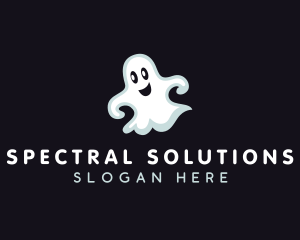 Halloween Ghost Costume logo design