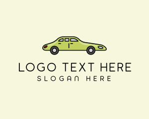 Green Long Car logo