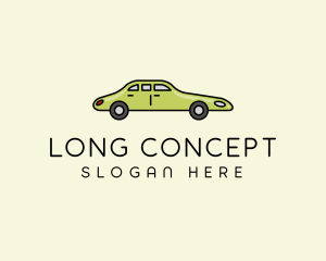 Green Long Car logo