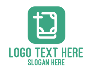 App - Christian Bible App logo design