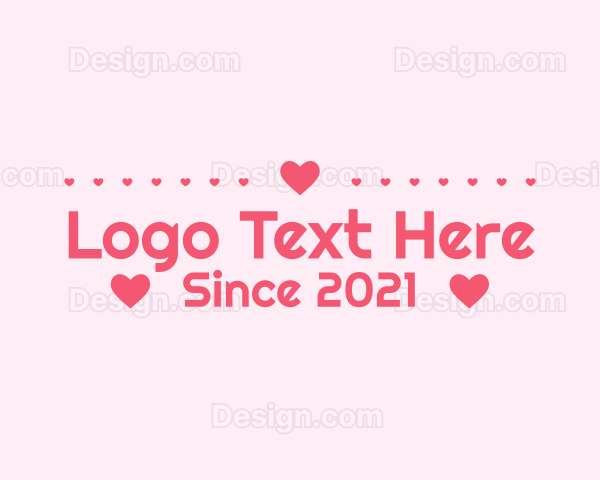 Valentine Lover Heart Logo