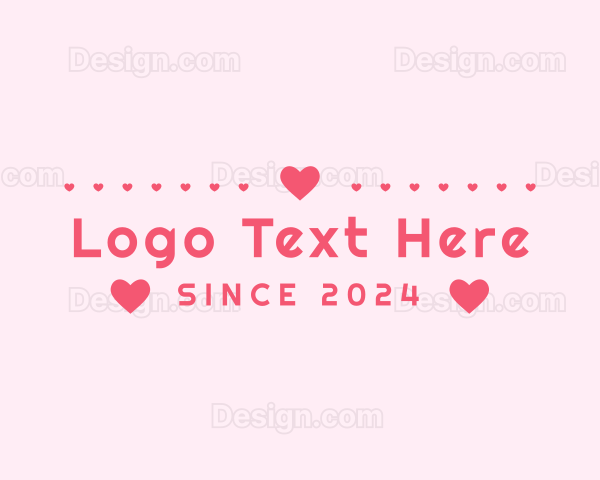 Valentine Lover Heart Logo