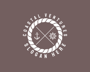 Marine Nautical Sailor logo design