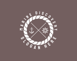 Marine Nautical Sailor logo design