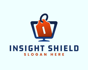Computer Monitor Price Tag logo