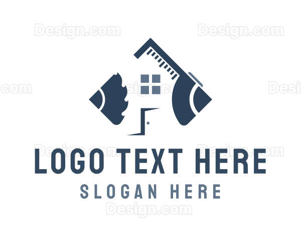 Home Construction Tools Logo