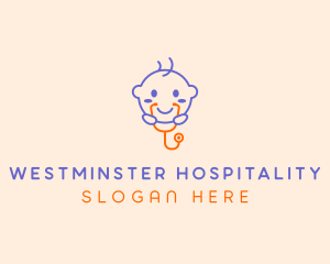 Baby Healthcare Clinic logo design