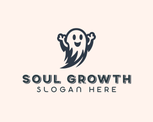Spooky Scary Ghost  logo