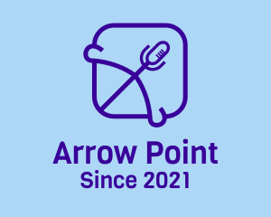 Purple Mic Archery  logo