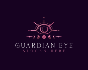 Spiritual Boho Eye logo design