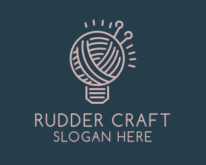 Crochet Needlecraft Thread  logo design