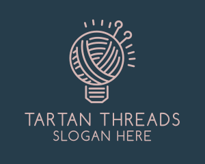 Crochet Needlecraft Thread  logo design