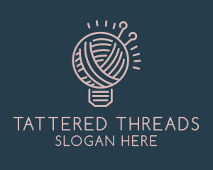 Crochet Needlecraft Thread  logo design