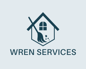 House Cleaning Service  logo design