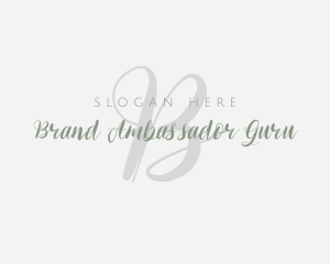 Feminine Beauty Brand logo design