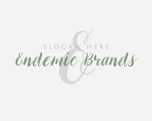 Feminine Beauty Brand logo design