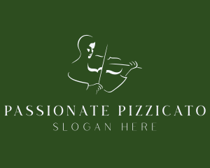 Violin Music Instrumentalist logo