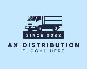 Delivery Truck Vehicle logo design