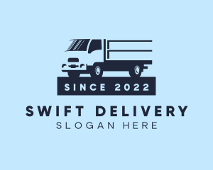 Delivery Truck Vehicle logo design