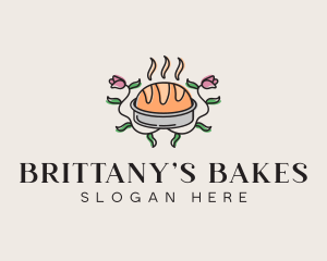 Bread Loaf Baking logo design