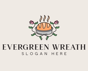 Bread Loaf Baking logo design