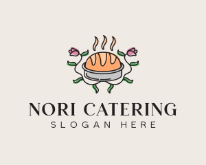 Bread Loaf Baking logo design