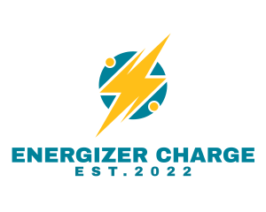 Charging Power Plant  logo design