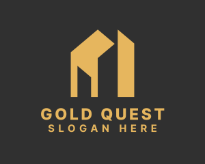 Gold Realty Building logo design