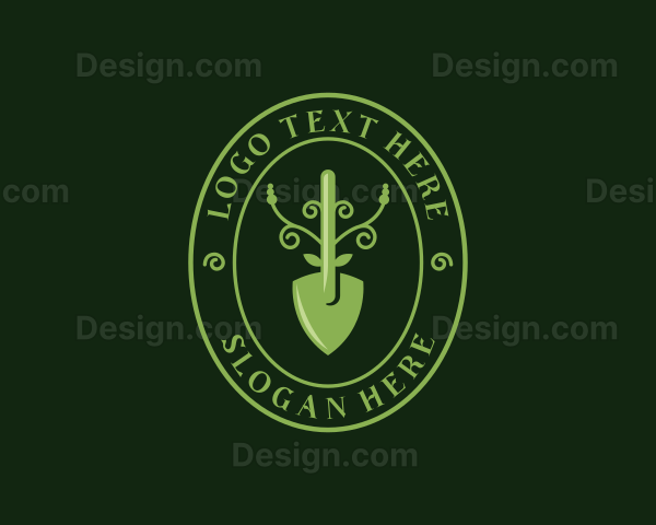 Shovel Plant Farm Logo