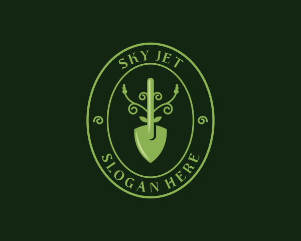 Plant logo example 1