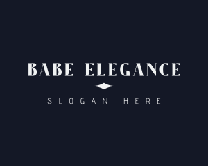 Elegant Apparel Wordmark logo design