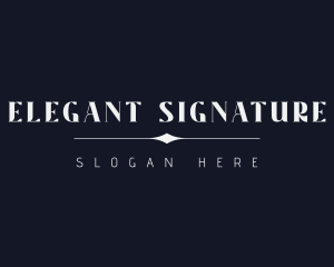 Elegant Apparel Wordmark logo design