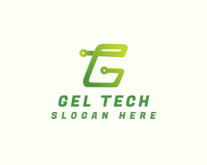 Tech Startup Letter G logo design