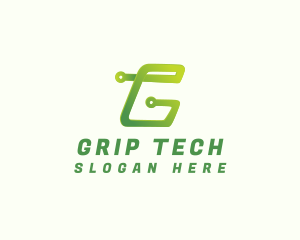 Tech Startup Letter G logo design