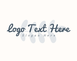 Floral Script Brand logo